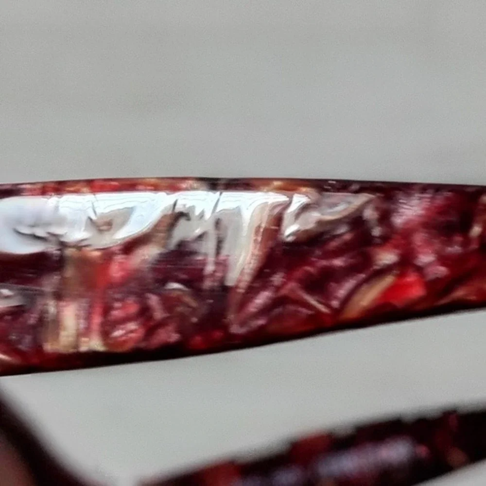 Cerruti 1881 2916 BOX Hand Made France Sunglasses Marbled 53□18‎ Vintage luxury